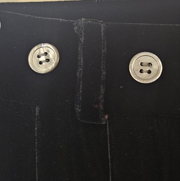 Women's High Rise Silk Rayon Velvet Trouser size 6 - Picture 7 of 11